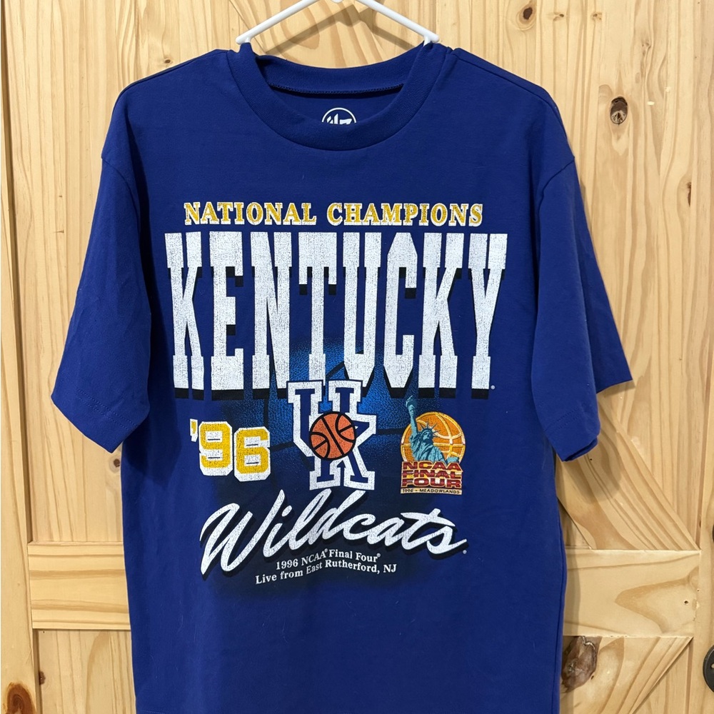 Kentucky Wildcats National Champions Blue T-Shirt